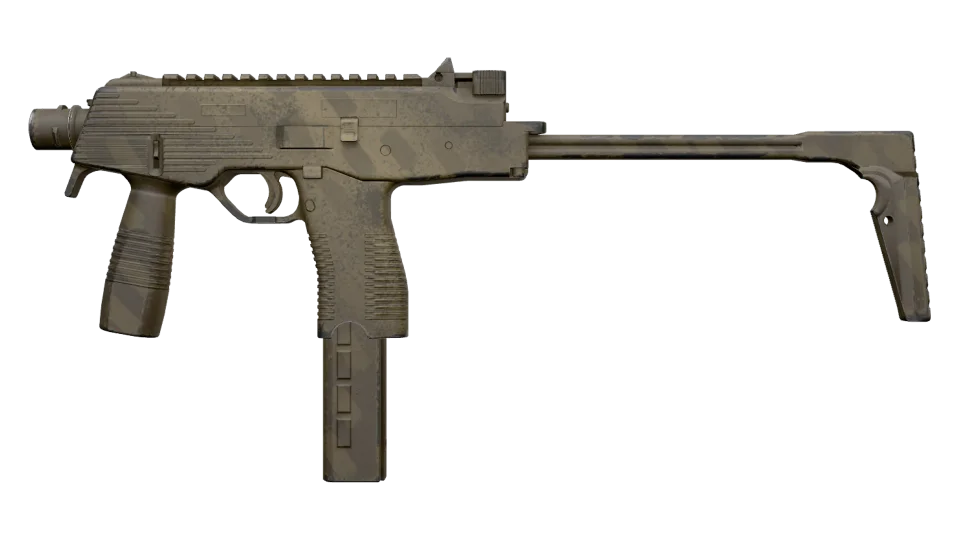 MP9 | Sand Dashed (Minimal Wear)