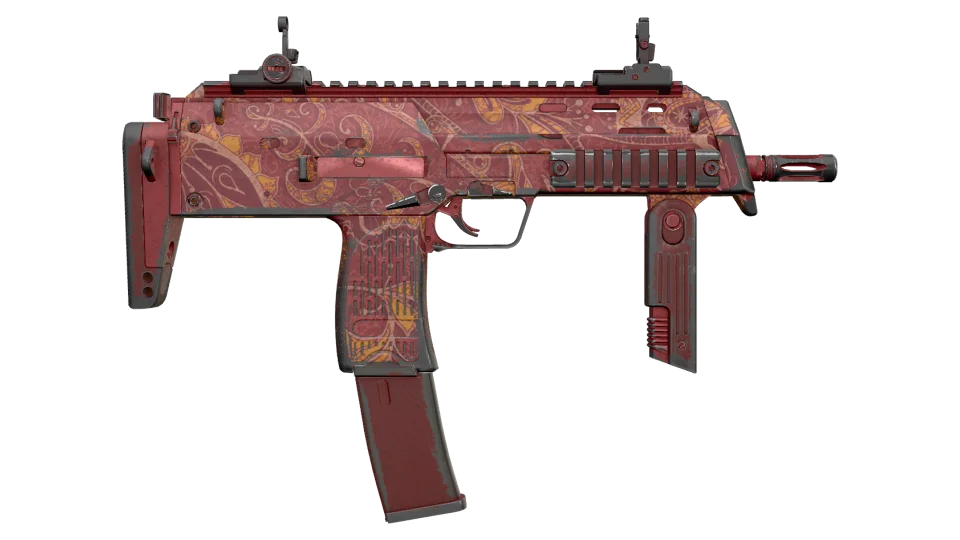 MP7 | Coral Paisley (Battle-Scarred) thumbnail