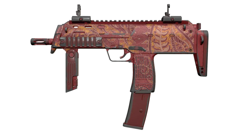 MP7 | Coral Paisley (Battle-Scarred) thumbnail