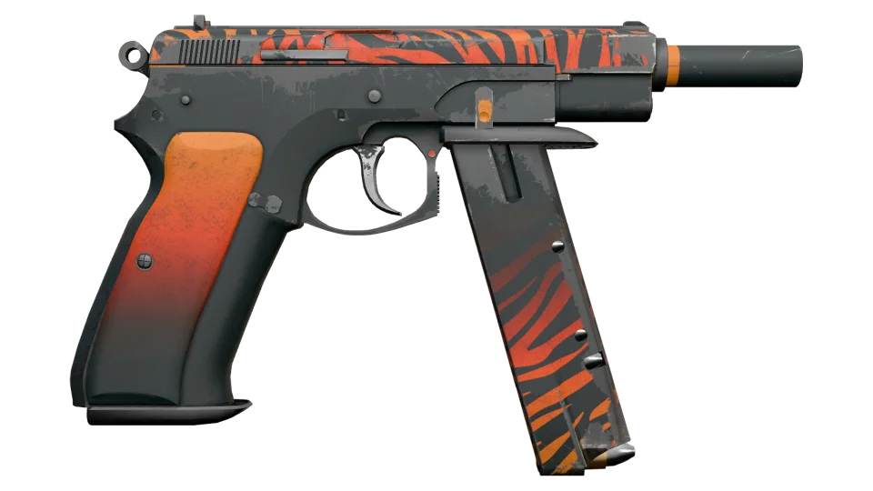 CZ75-Auto | Tigris (Battle-Scarred) thumbnail
