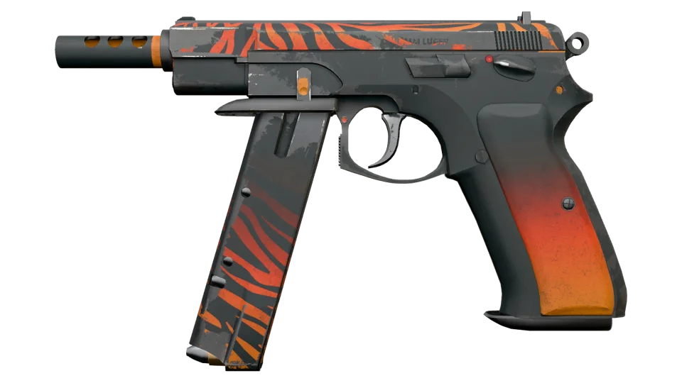 CZ75-Auto | Tigris (Battle-Scarred) thumbnail