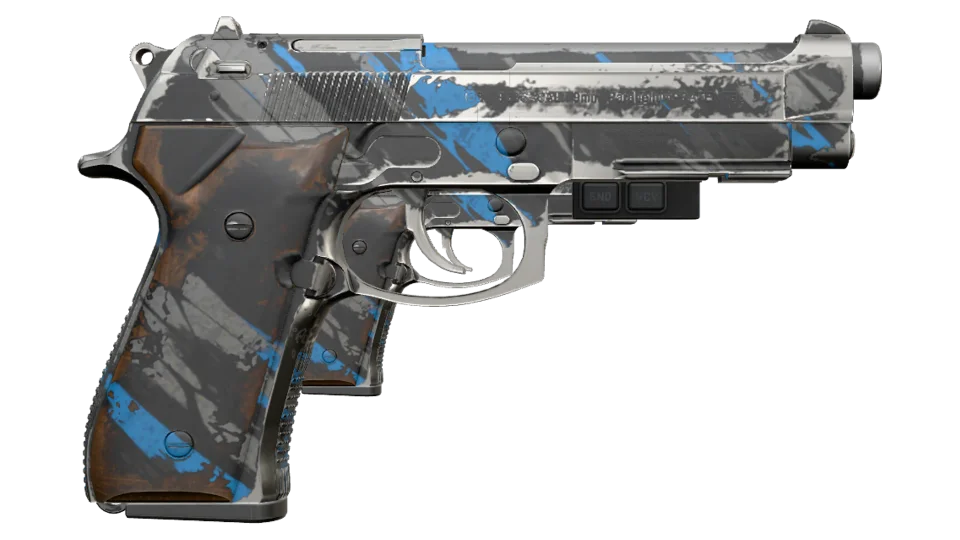 StatTrak™ Dual Berettas | Shred (Well-Worn) thumbnail