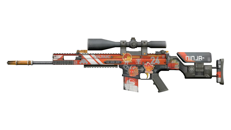 SCAR-20 | Bloodsport (Minimal Wear) thumbnail
