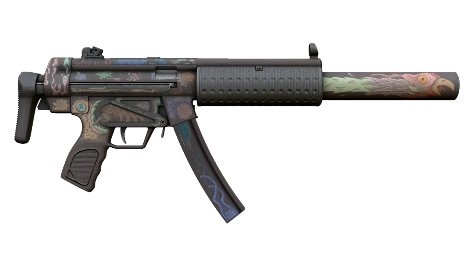 MP5-SD | Necro Jr. (Well-Worn) 缩略图