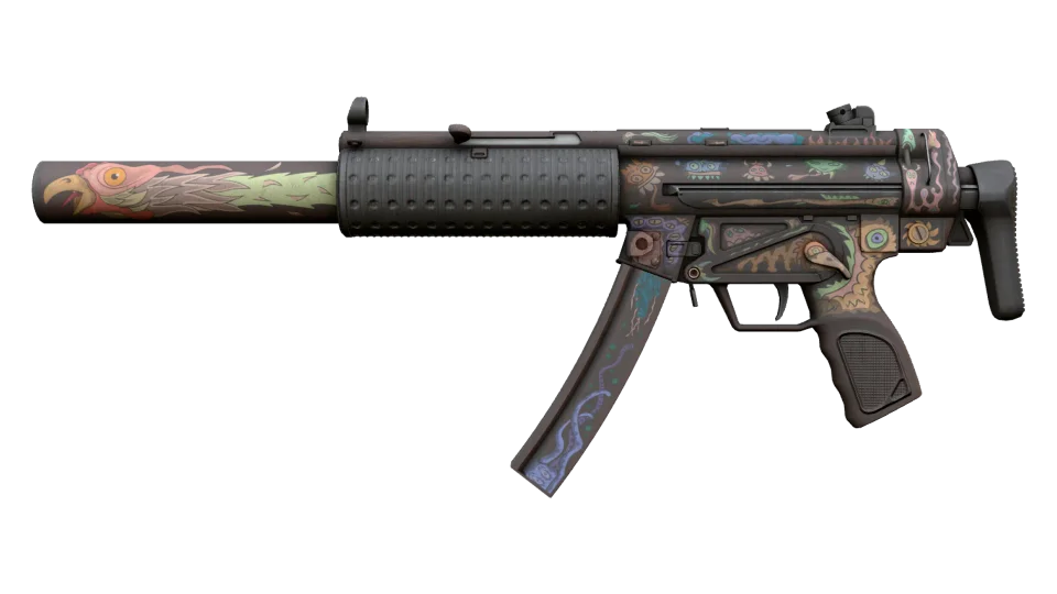 MP5-SD | Necro Jr. (Well-Worn)