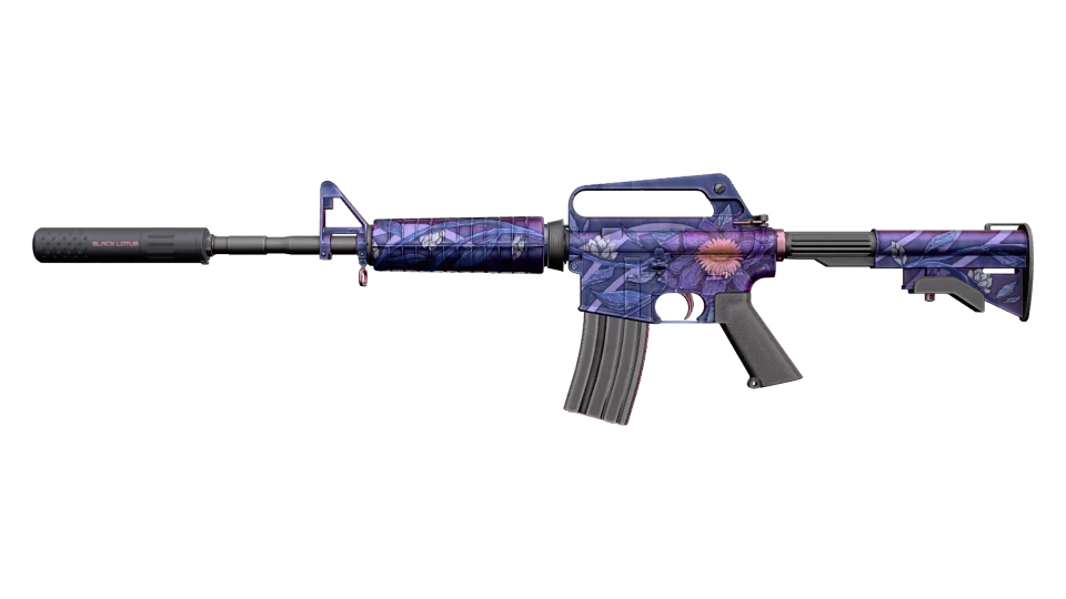 Miniatura de M4A1-S | Black Lotus (Field-Tested)
