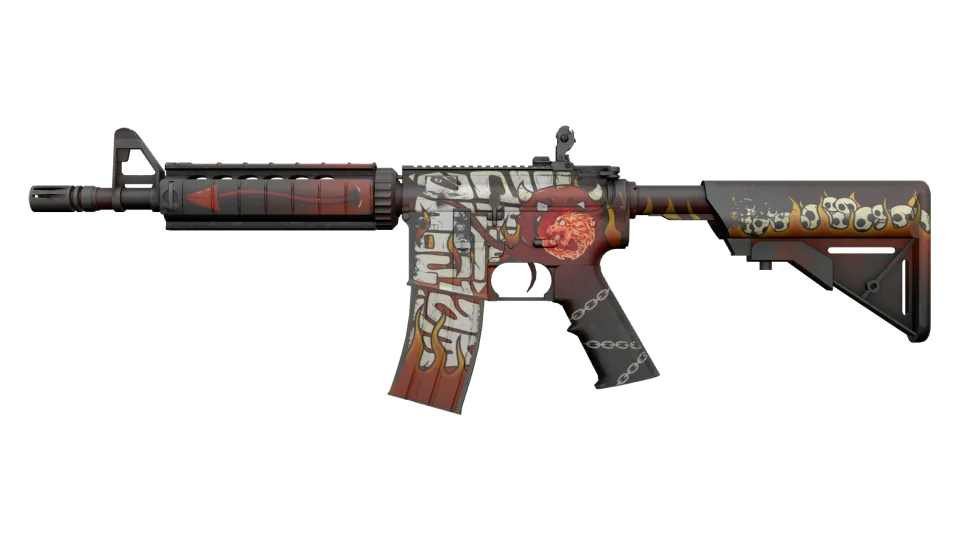 M4A4 | Hellfire (Field-Tested)