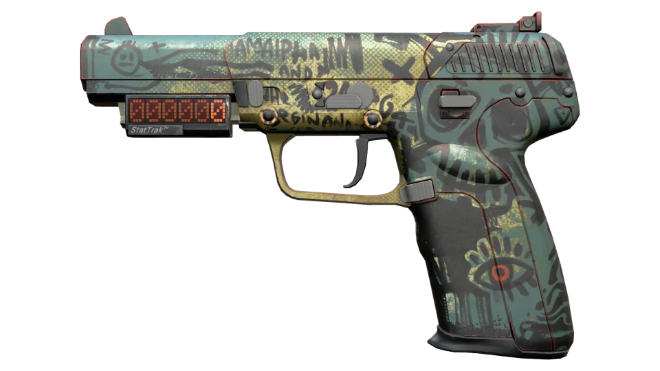 StatTrak™ Five-SeveN | Scrawl (Field-Tested)