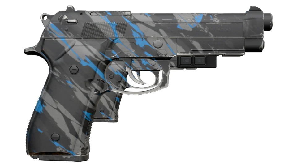 Miniatura de StatTrak™ Dual Berettas | Shred (Minimal Wear)