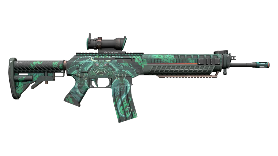 StatTrak™ SG 553 | Dragon Tech (Factory New) thumbnail
