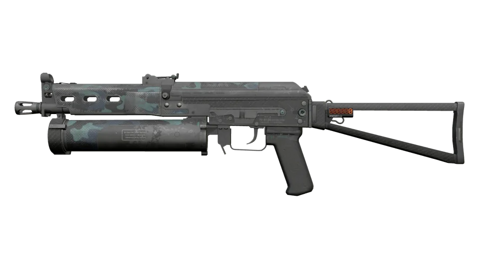 StatTrak™ PP-Bizon | Night Riot (Battle-Scarred)