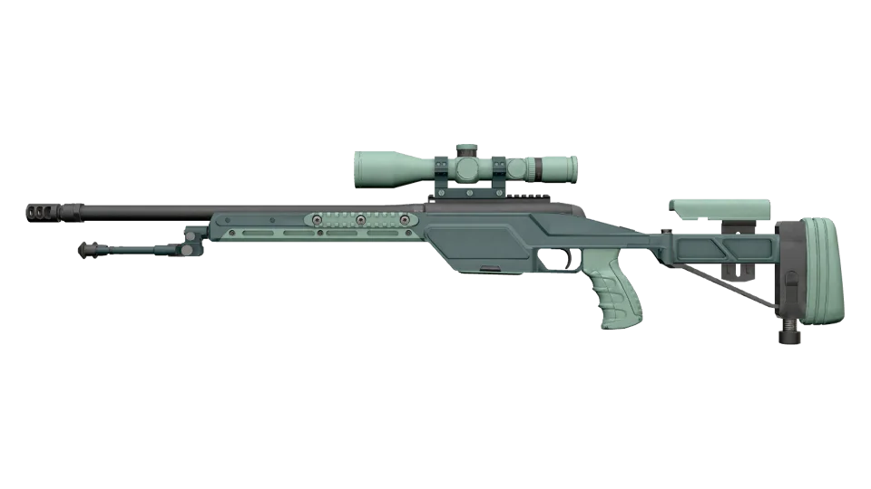 SSG 08 | Blue Spruce (Minimal Wear)
