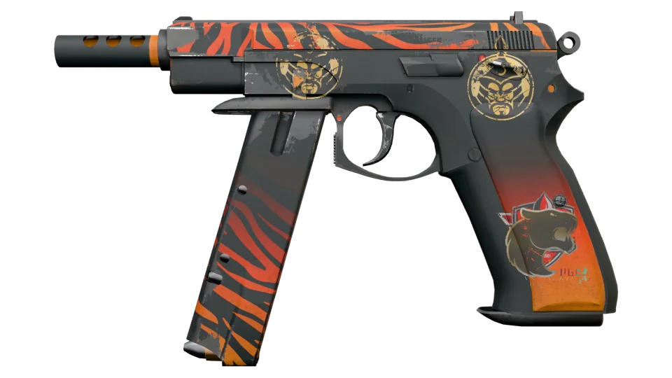 CZ75-Auto | Tigris (Well-Worn)