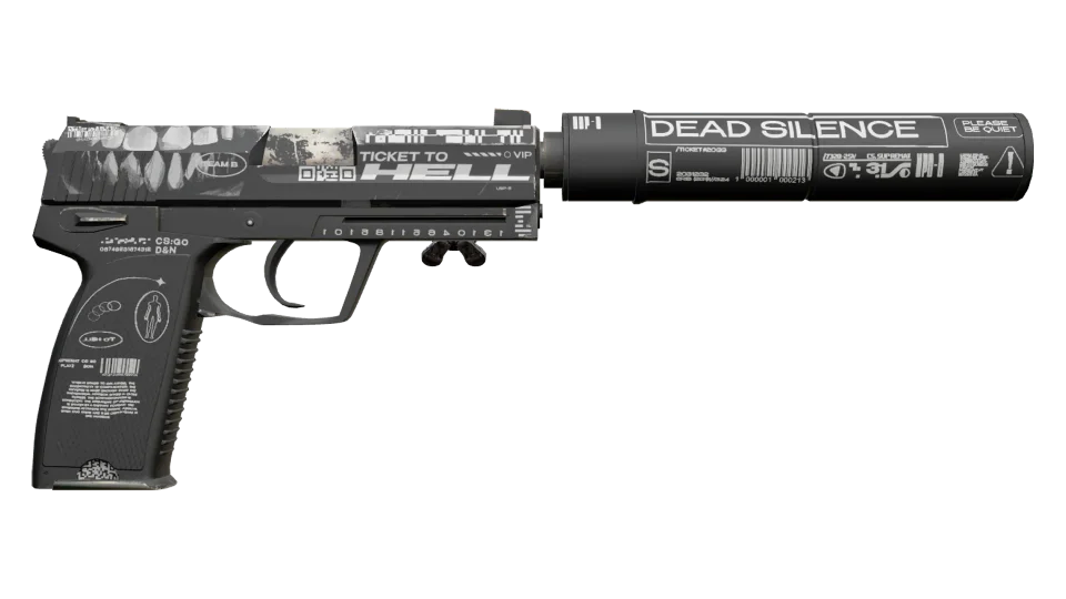 USP-S | Ticket to Hell (Minimal Wear) thumbnail