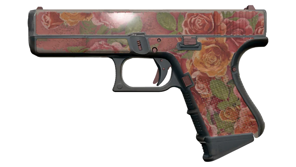 Glock-18 | Coral Bloom (Battle-Scarred)