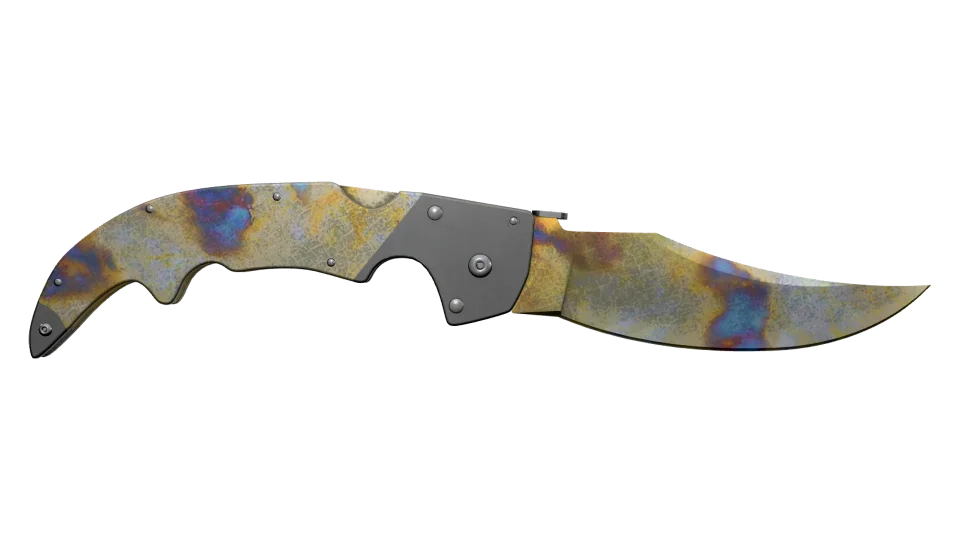 ★ Falchion Knife | Case Hardened (Well-Worn) thumbnail