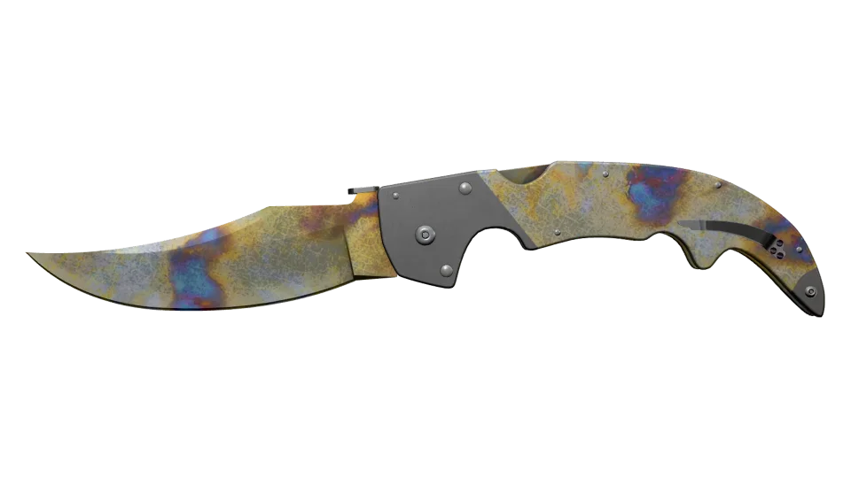 ★ Falchion Knife | Case Hardened (Well-Worn) thumbnail