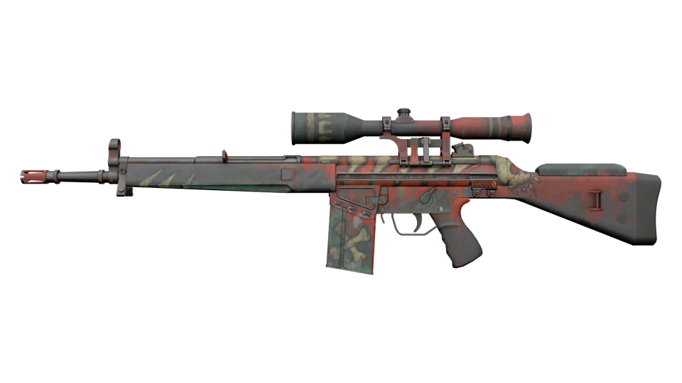 StatTrak™ G3SG1 | The Executioner (Well-Worn)