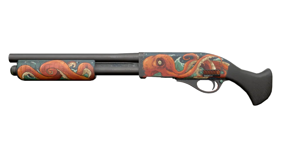 StatTrak™ Sawed-Off | The Kraken (Field-Tested)