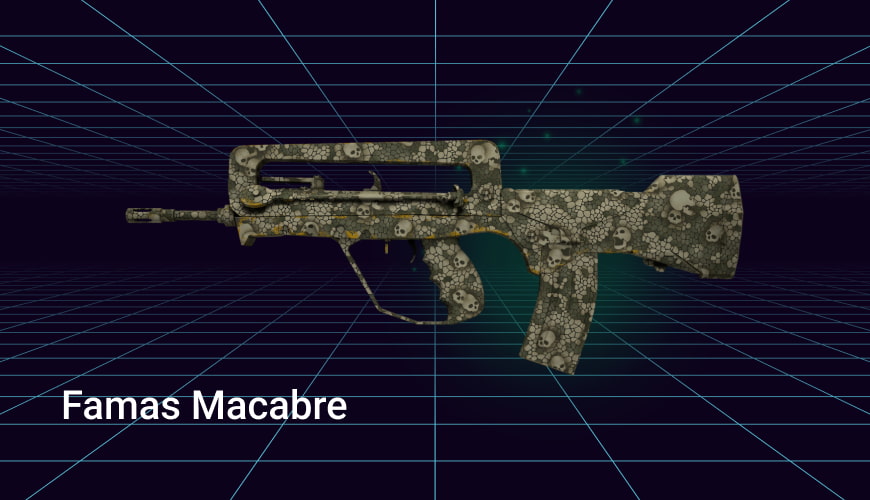 FAMAS Macabre cs go skin download the last version for apple