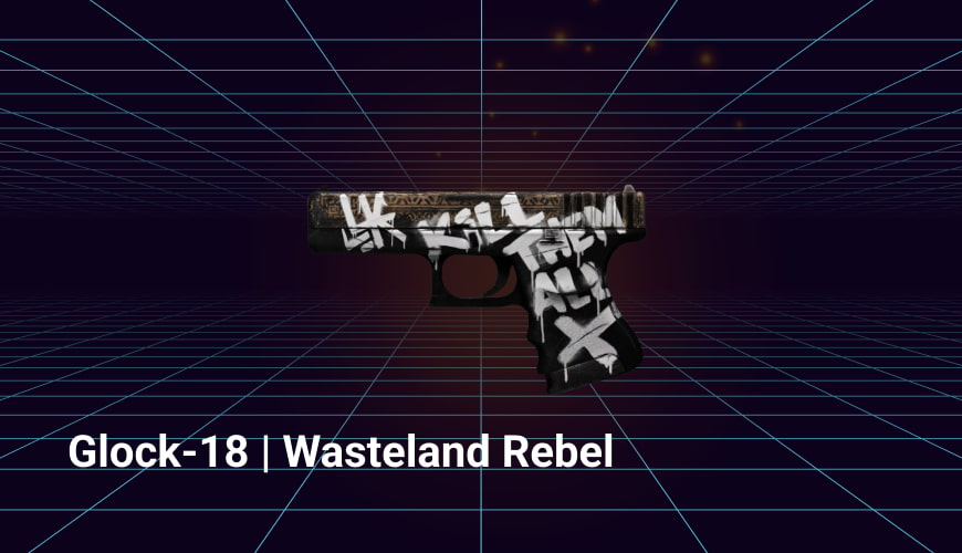 glock-18 wasteland rebel