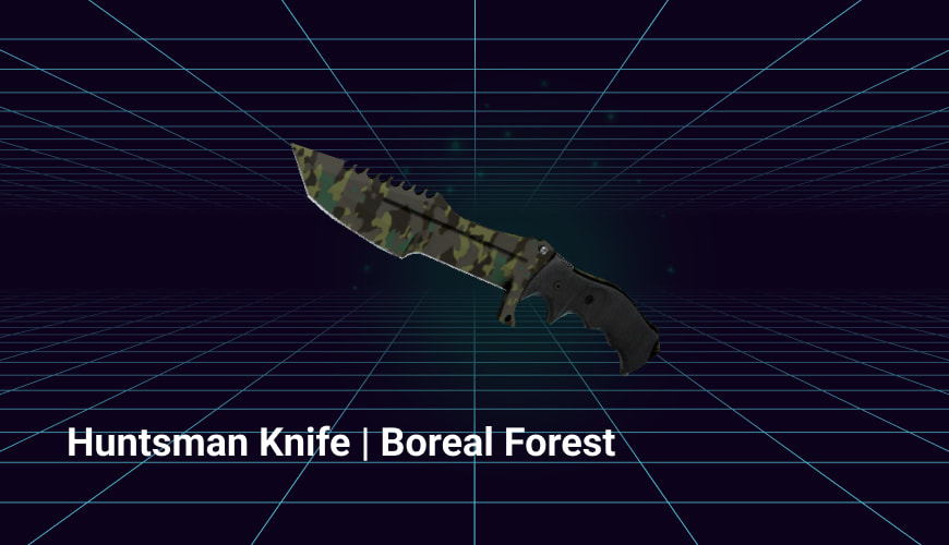 huntsman knife boreal forest