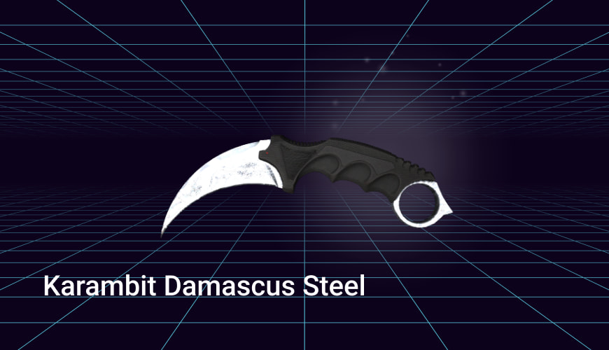 karambit damascus steel