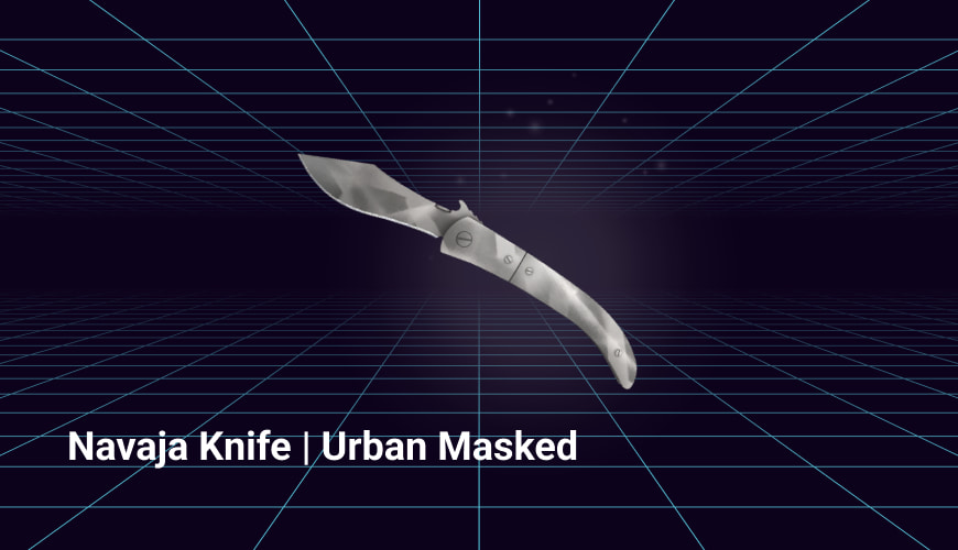 navaja knife urban masked