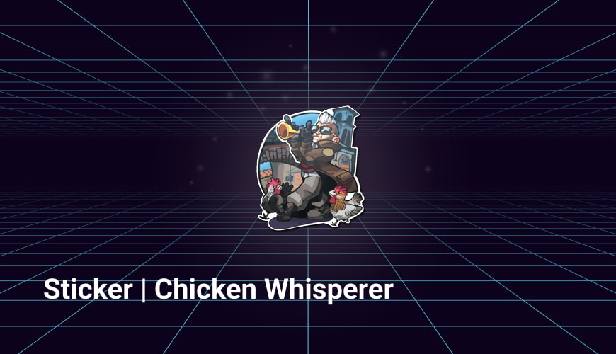 chicken whisper cs go sticker
