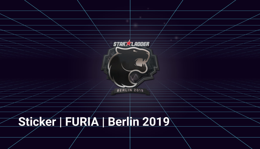 furia berlin 2019 cs go sticker