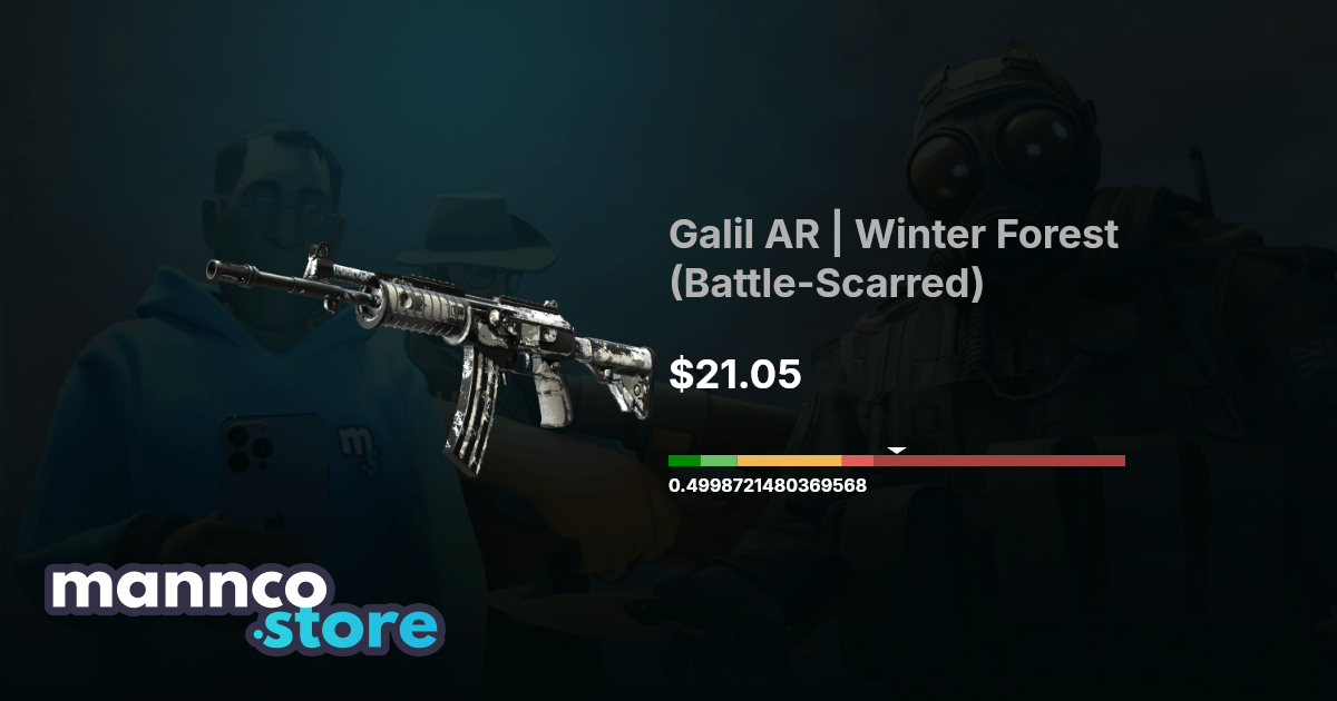 Galil AR | Winter Forest (Battle-Scarred) CS2 | Mannco.store