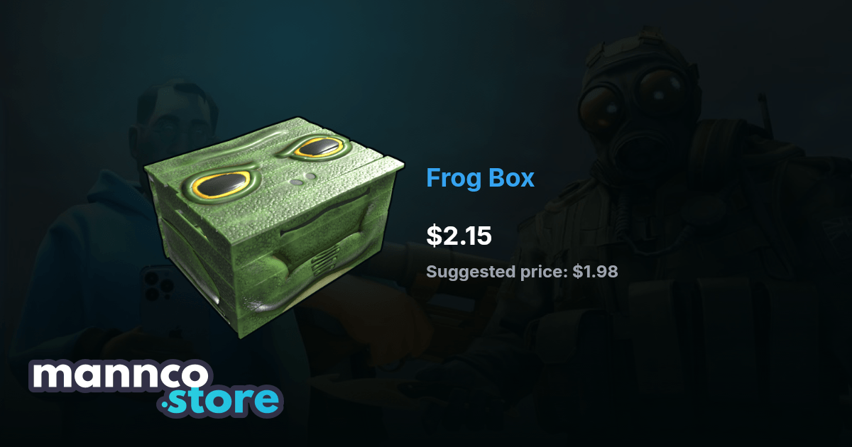 Frog Box | Mannco.store