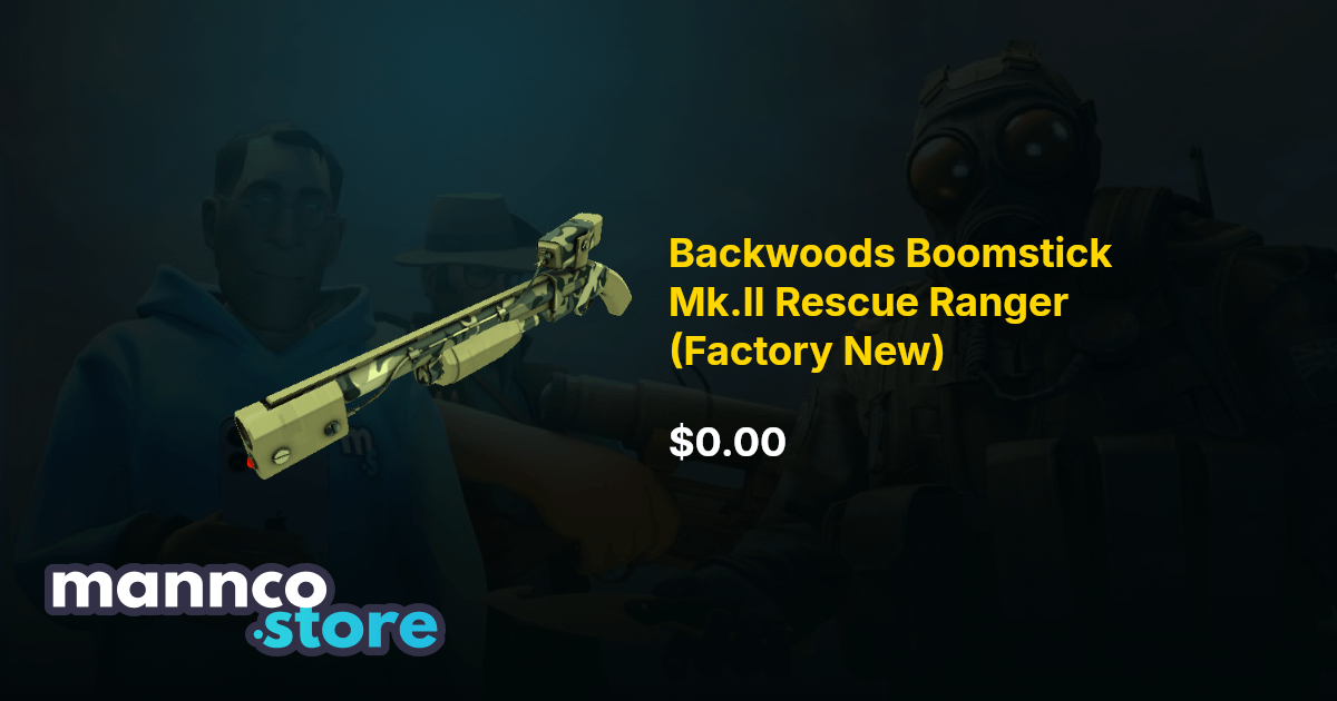 Backwoods Boomstick Mk.II Rescue Ranger (Factory New) | Mannco.store
