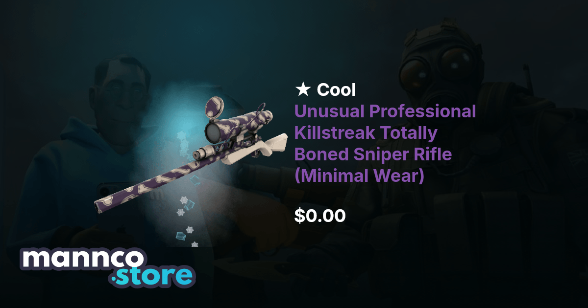Cool Unusual Professional Killstreak Totally Boned Sniper Rifle ...