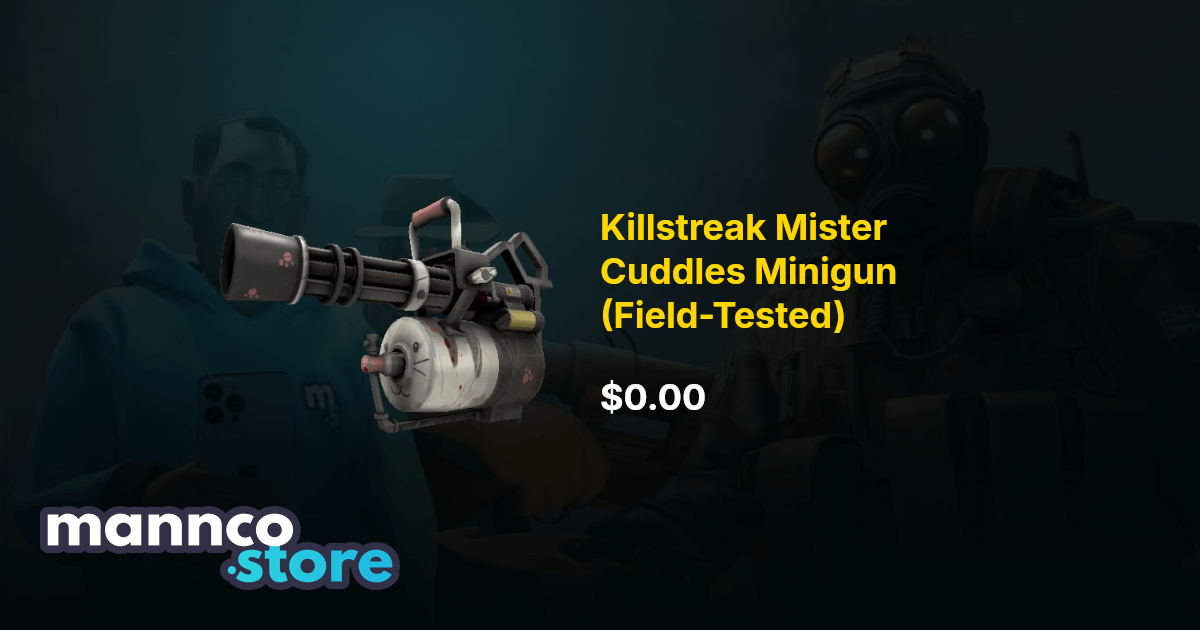 Killstreak Mister Cuddles Minigun (Field-Tested) | Mannco.store