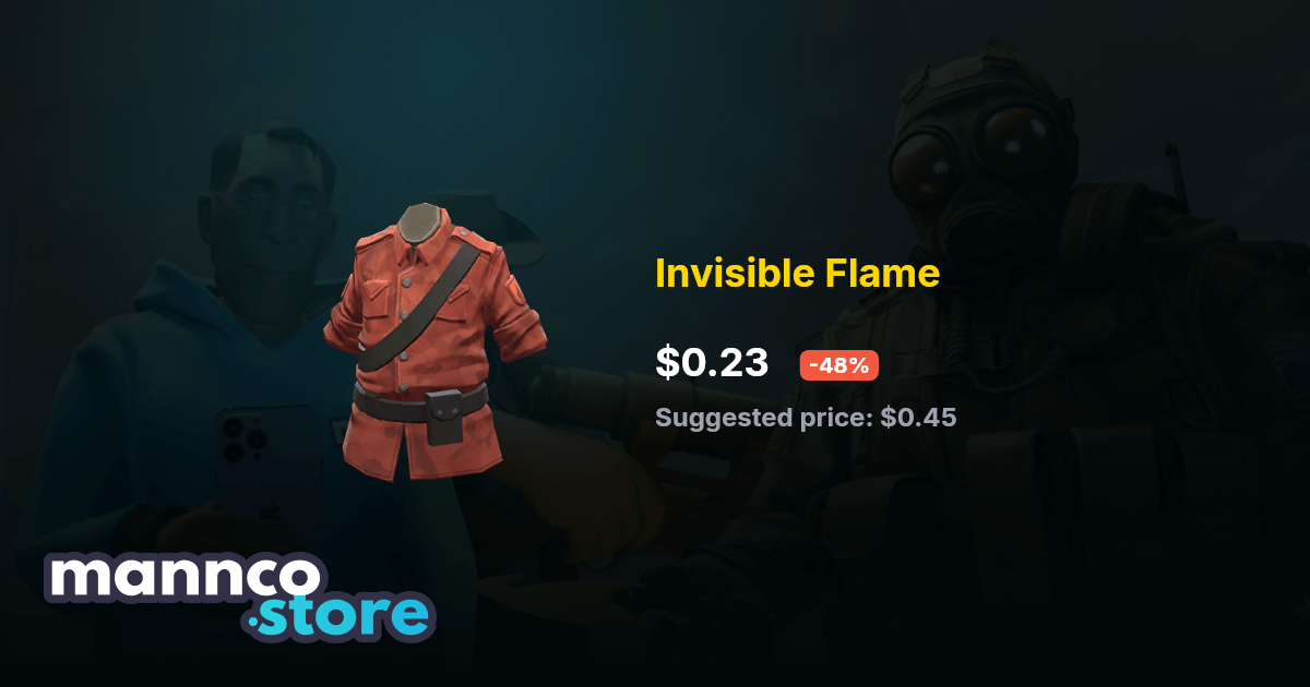 Invisible Flame TF2 | Mannco.store