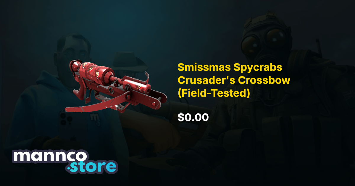 Smissmas Spycrabs Crusader s Crossbow (Field-Tested) | Mannco.store