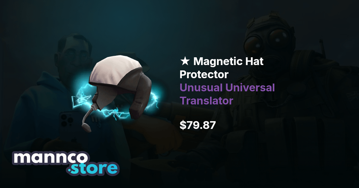 Magnetic Hat Protector Unusual Universal Translator | Mannco.store