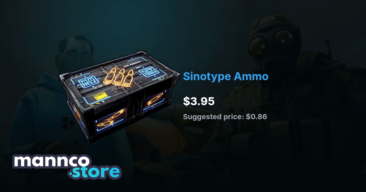 Sinotype Ammo | Mannco.store