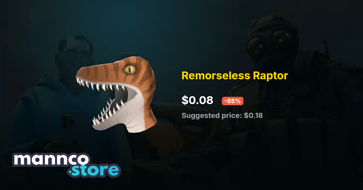 Remorseless Raptor | Mannco.store