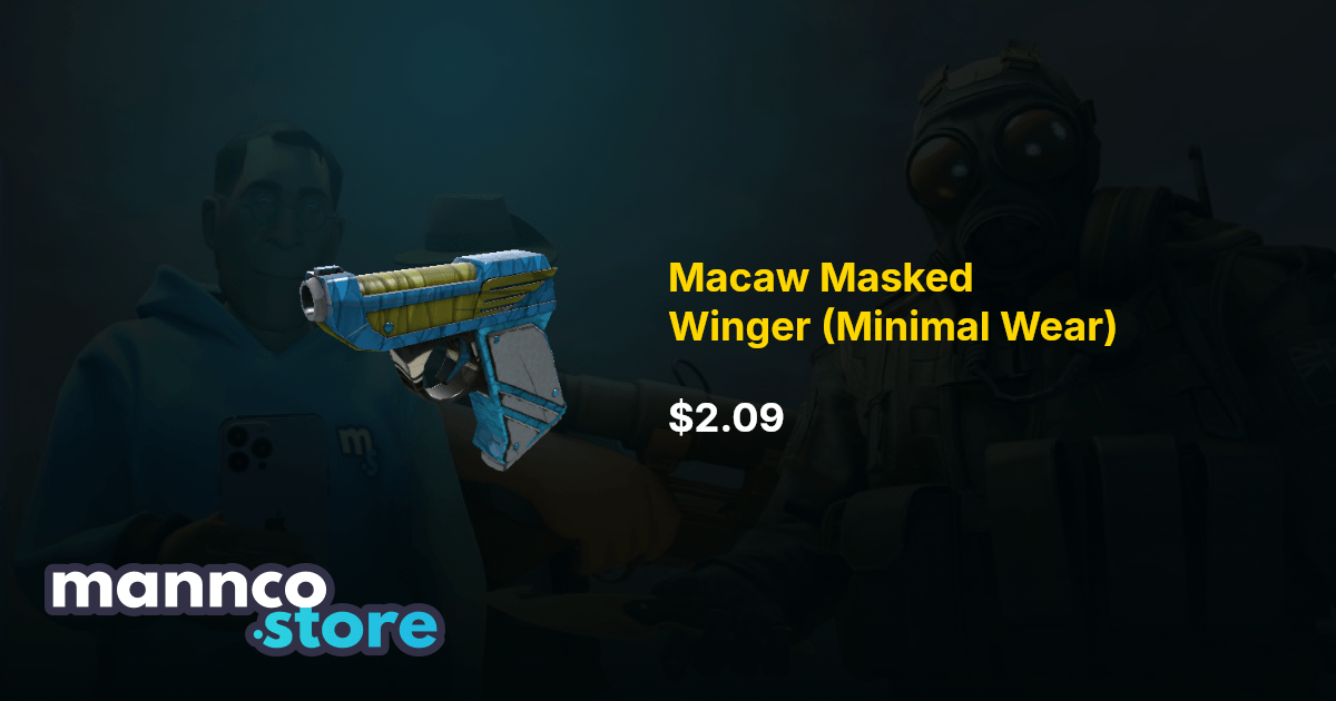 Macaw Masked Winger (Minimal Wear) | Mannco.store