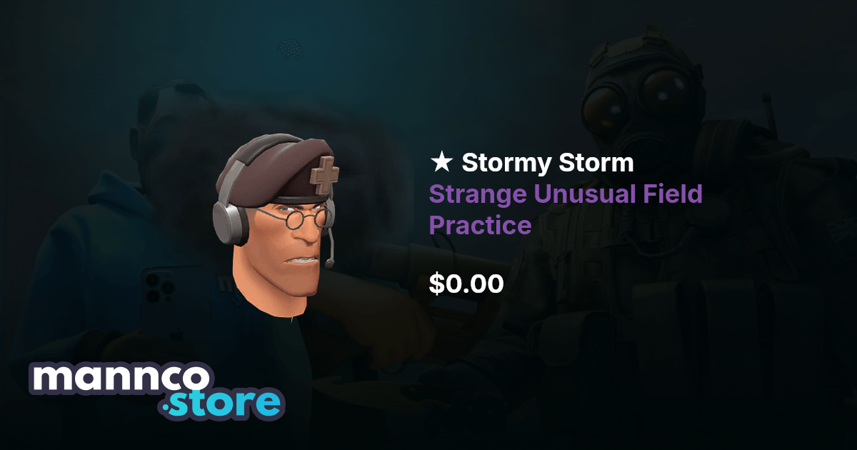 Stormy Storm Strange Unusual Field Practice | Mannco.store