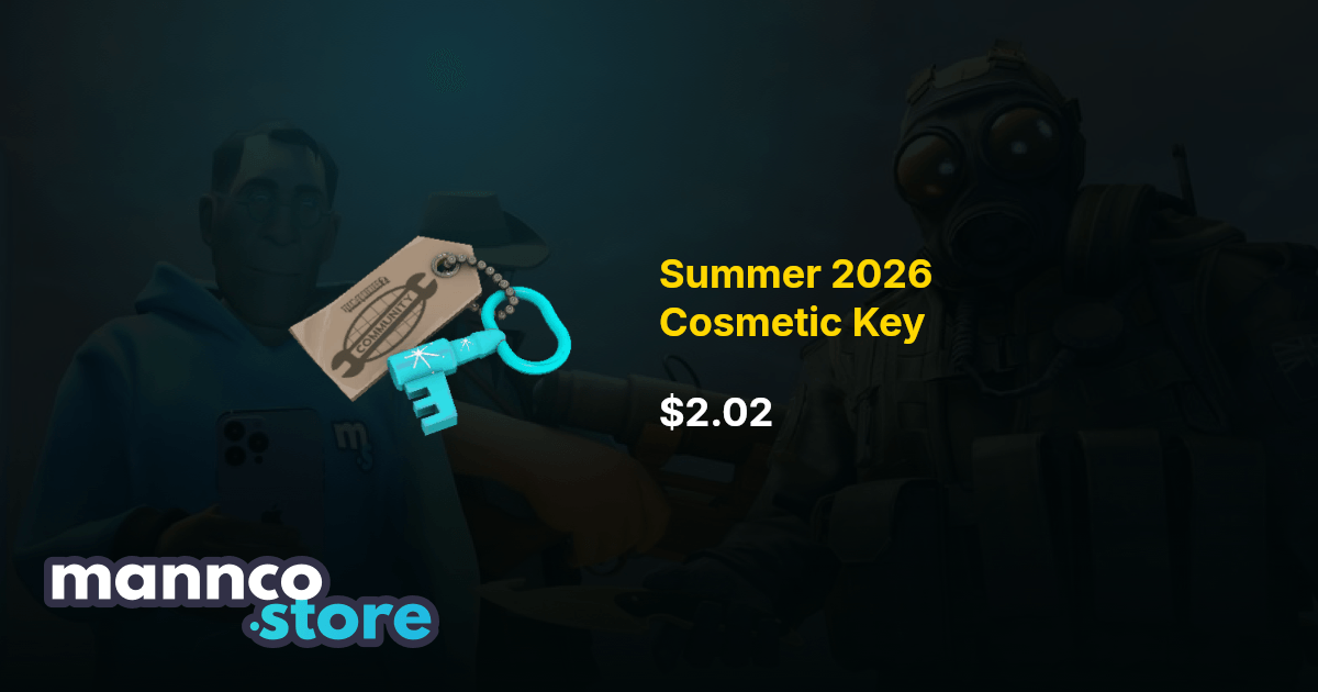 Summer 2026 Cosmetic Key TF2 | Mannco.store