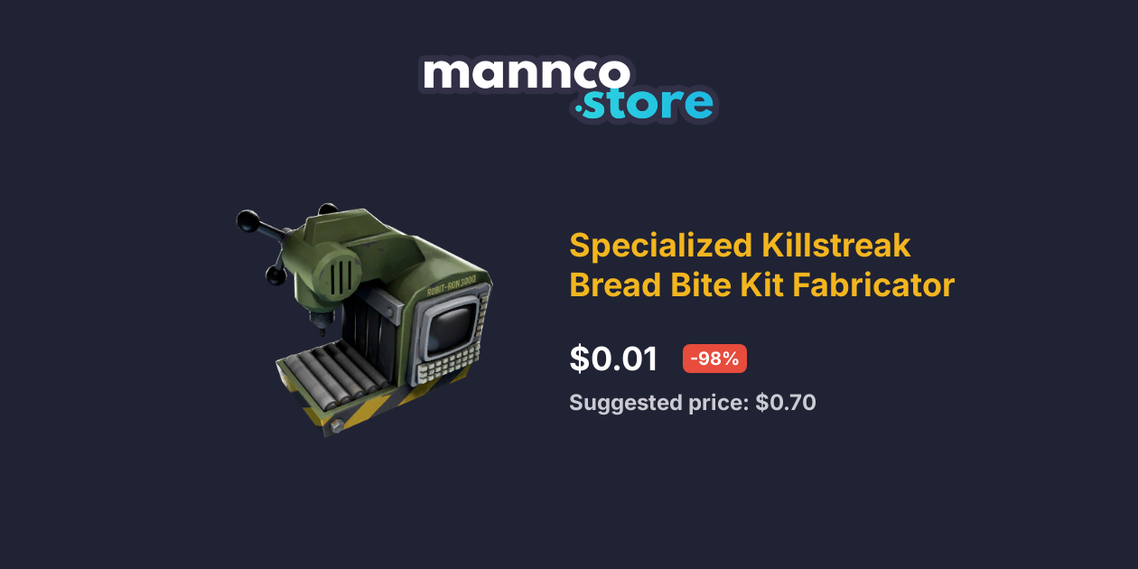 Specialized Killstreak Bread Bite Kit Fabricator Mannco.store