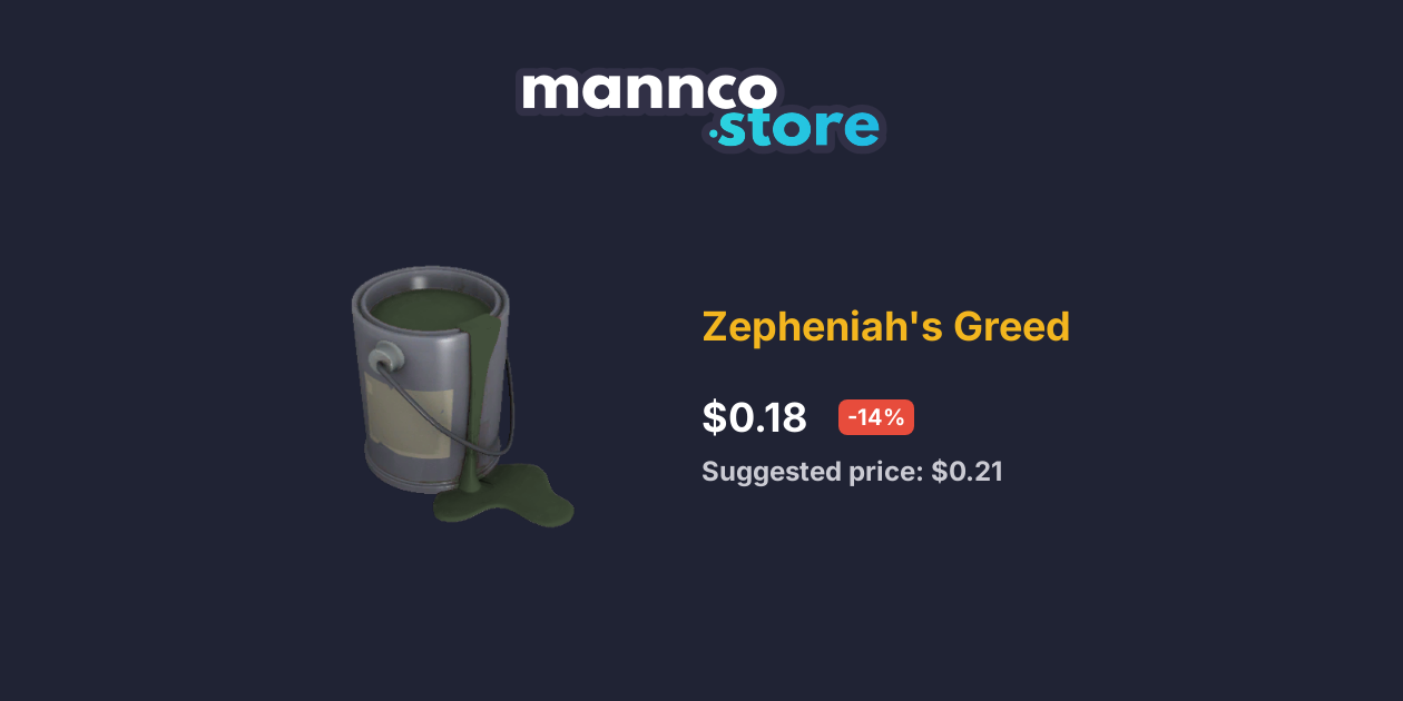 Zepheniah s Greed Mannco.store
