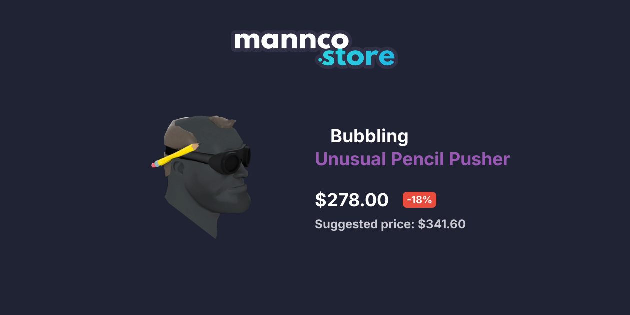 Bubbling Unusual Pencil Pusher Mannco.store