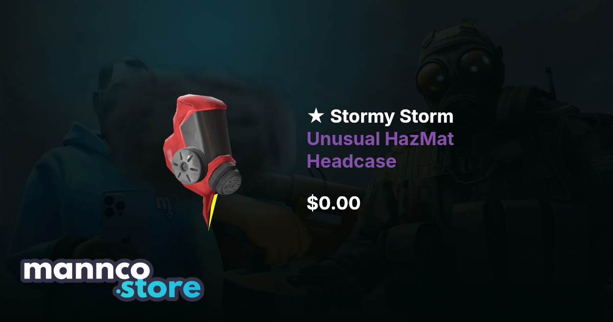 Stormy Storm Unusual HazMat Headcase | Mannco.store
