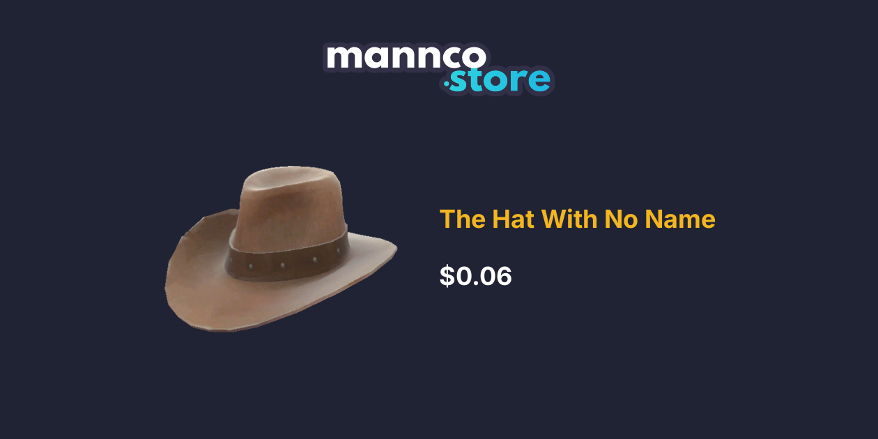 The Hat With No Name Mannco.store