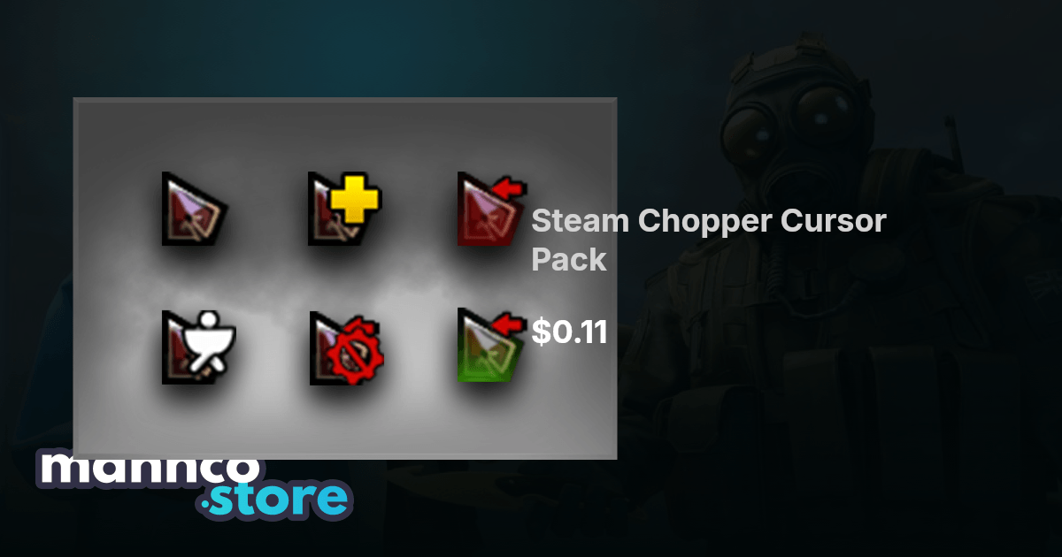 Steam Chopper Cursor Pack | Mannco.store