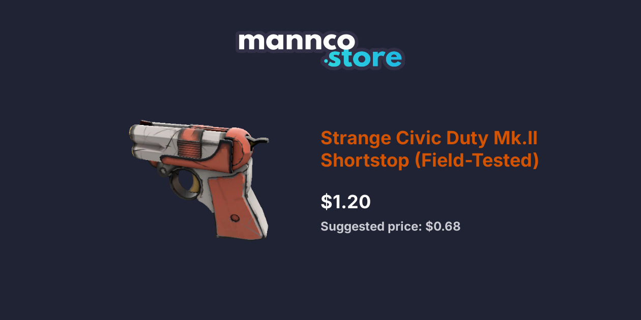 tf2 strange civic duty shotgun